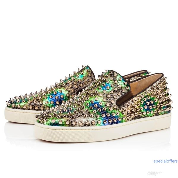 luxury red bottom loafers shoes women,men roller boat genuine leather spikes slip on sneakers casual shoes,wedding party flats walking shoes, Black
luxury red bottom loafers shoes women,men roller boat genuine leather spikes slip on sneakers casual shoes,wedding party flats walking shoes, Black