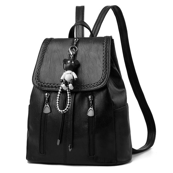 2018 new shoulder bag female bag bag female korean fashion wild simple street fashion soft leather backpack female
2018 new shoulder bag female bag bag female korean fashion wild simple street fashion soft leather backpack female