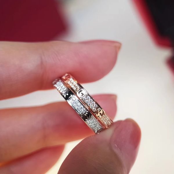 2020 early spring new s925 silver gold-plated screw full diamond ring white gold rose gold fashion women accessories couple ring
2020 early spring new s925 silver gold-plated screw full diamond ring white gold rose gold fashion women accessories couple ring