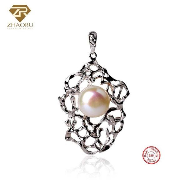 zhaoru 925 sterling silver pendant natual freshwater pearl pendant for necklace 925 silver pendant fashion jewelry women gift
zhaoru 925 sterling silver pendant natual freshwater pearl pendant for necklace 925 silver pendant fashion jewelry women gift