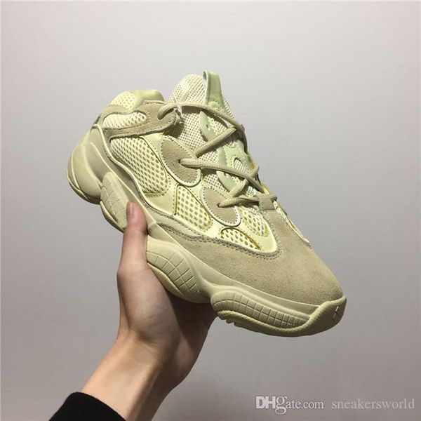 2019 Desert Rat 500 Mens Designer Shoes Running Sneakers SUPPER MOON YELLOW 500 BLUSH UTILITY BLACK Cow Leather Sport Casual Shoe
2019 Desert Rat 500 Mens Designer Shoes Running Sneakers SUPPER MOON YELLOW 500 BLUSH UTILITY BLACK Cow Leather Sport Casual Shoe