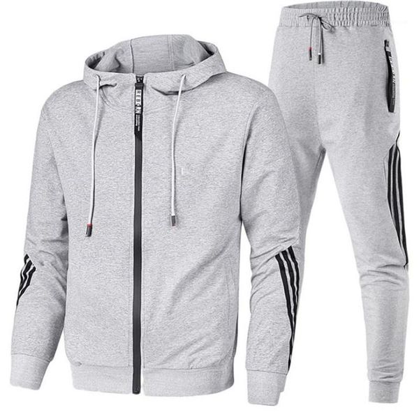 striped panelled mens designer tracksuits fashion long sleeve hooded long pants mens 2pcs sets casual males clothing, Gray
striped panelled mens designer tracksuits fashion long sleeve hooded long pants mens 2pcs sets casual males clothing, Gray