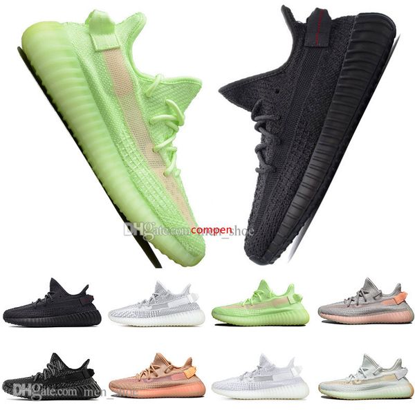with new kanye west clay v2 static reflective gid glow in the dark mens running shoes true form women men sports designer sneakers
with new kanye west clay v2 static reflective gid glow in the dark mens running shoes true form women men sports designer sneakers