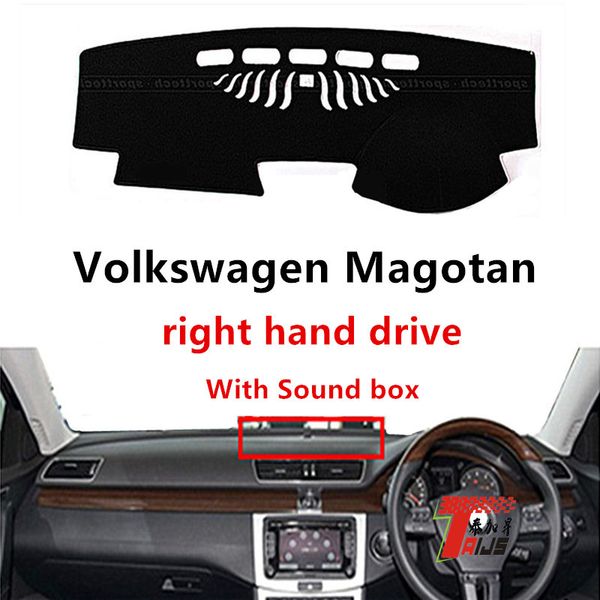 taijs right hand drive car dashboard cover for magotan with sound box elling car dashboard mat for magotan
taijs right hand drive car dashboard cover for magotan with sound box elling car dashboard mat for magotan
