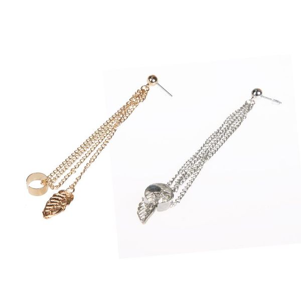 long tassel ear clip dangle earrings for women metal leaf feather drop brincos bijoux boucle d'oreille jewelry earrings, Silver
long tassel ear clip dangle earrings for women metal leaf feather drop brincos bijoux boucle d'oreille jewelry earrings, Silver