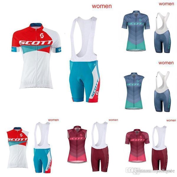 2020 new arrival scott women cycling short sleeves jersey summer comfortable bib shorts quick dry bicycle sport wear bike clothing 81610j, Black;red
2020 new arrival scott women cycling short sleeves jersey summer comfortable bib shorts quick dry bicycle sport wear bike clothing 81610j, Black;red