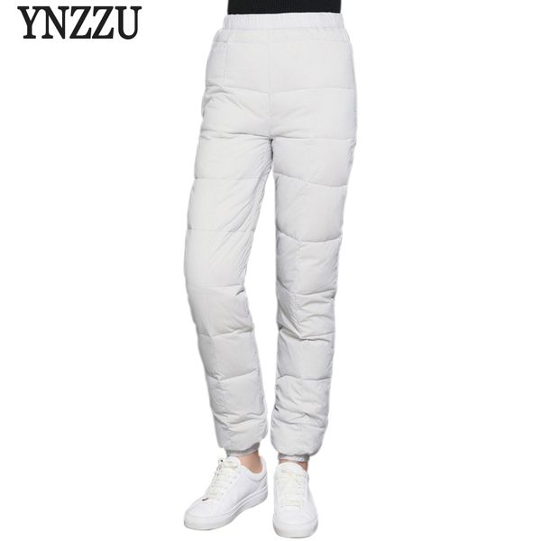 solid new winter casual 90% white duck down pants women high elastic waist thicken warm trousers windproof female pants ab125, Black;white
solid new winter casual 90% white duck down pants women high elastic waist thicken warm trousers windproof female pants ab125, Black;white