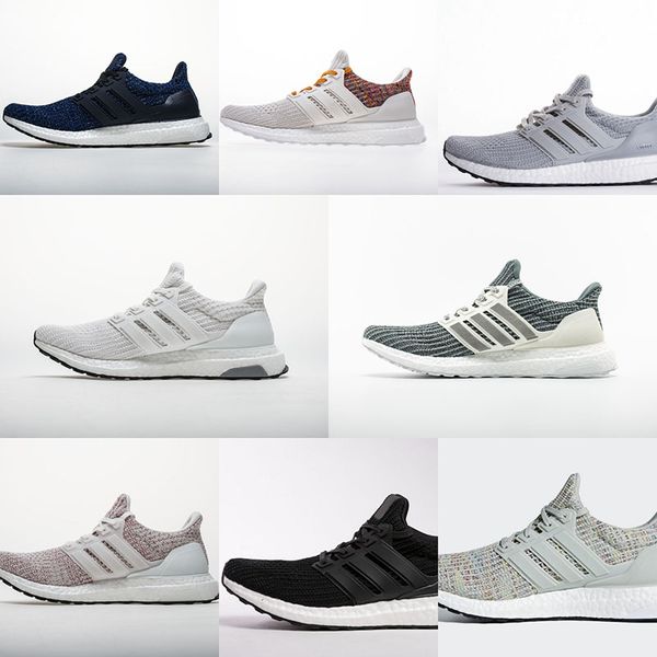High Quality 2019 Ultraboost 4.0 Running Shoes Men Women Ultra Boost IIII Primeknit Runs White Black Athletic Shoes Size 36-46
High Quality 2019 Ultraboost 4.0 Running Shoes Men Women Ultra Boost IIII Primeknit Runs White Black Athletic Shoes Size 36-46