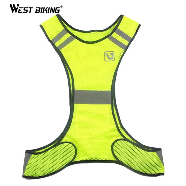 west biking adjustable night riding safety reflective vest cycling vest safety warning fluorescence night clothes bicycle, Black
west biking adjustable night riding safety reflective vest cycling vest safety warning fluorescence night clothes bicycle, Black