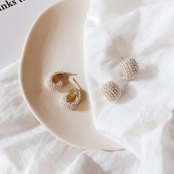 2019 vintage japan korean style elegant circle stud earrings half arc full simulated pearl beads pendientes jewelry girl gifts, Golden;silver
2019 vintage japan korean style elegant circle stud earrings half arc full simulated pearl beads pendientes jewelry girl gifts, Golden;silver