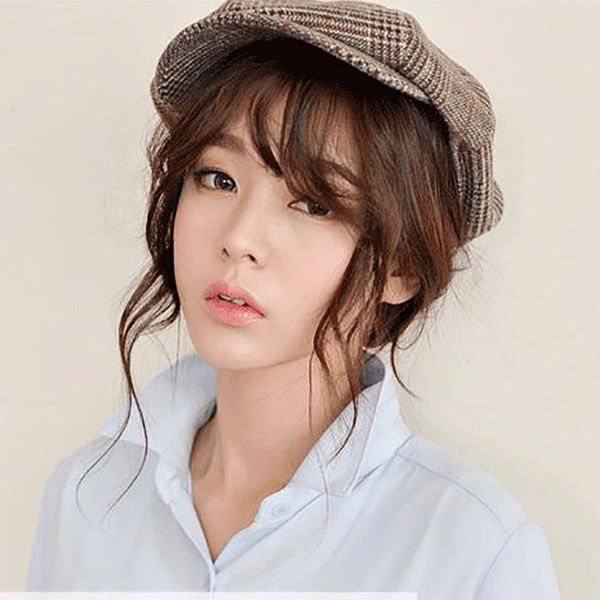 british style hat beret 2018 new octagonal beret cool stuff cap 6 plaid for women baseball tennis awning female hats vintage, Black;white
british style hat beret 2018 new octagonal beret cool stuff cap 6 plaid for women baseball tennis awning female hats vintage, Black;white