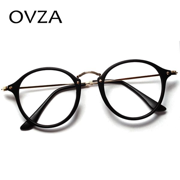 ovza retro metal round eyeglasses frames women vintage men optics frame transparent lens glasses ultralight a166, Black
ovza retro metal round eyeglasses frames women vintage men optics frame transparent lens glasses ultralight a166, Black