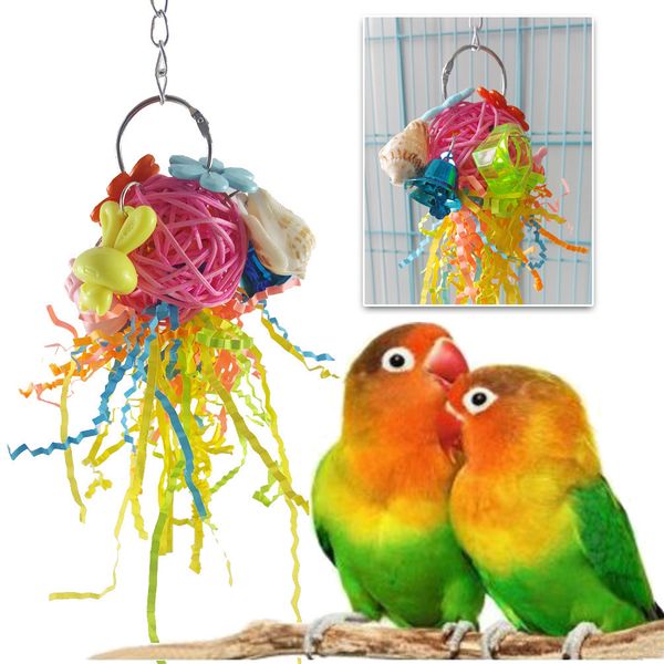parrot bird toys parrot gnaw destruction class toys insane jellyfish group hair