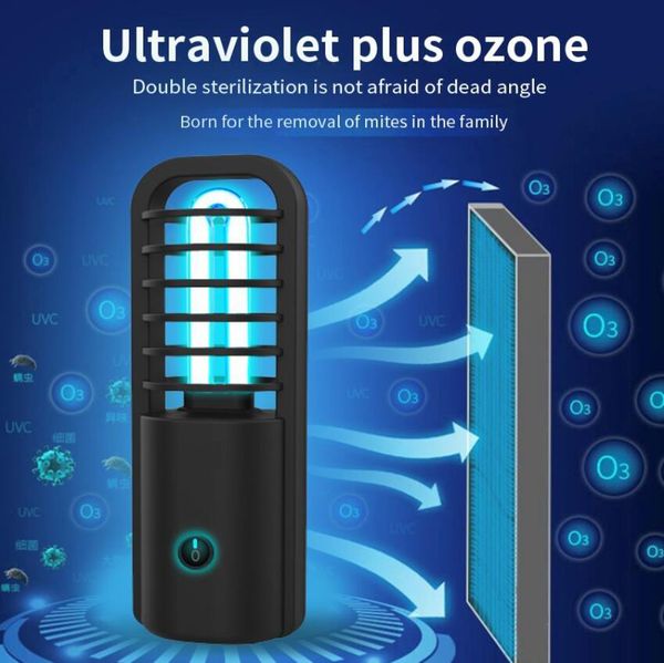 3W Портативный USB Перезаряжаемый УФ стерилизатор свет UVC дезинфицирующее средство Озон ультрафиолетовая бактерицидная лампа LED 265nm черный белый стерилизационная лампа
3W Портативный USB Перезаряжаемый УФ стерилизатор свет UVC дезинфицирующее средство Озон ультрафиолетовая бактерицидная лампа LED 265nm черный белый стерилизационная лампа
