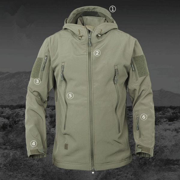 outdoor waterproof softshell jacket hunting windbreaker ski coat hiking rain camping fishing tactical clothing men&women, Blue;black
outdoor waterproof softshell jacket hunting windbreaker ski coat hiking rain camping fishing tactical clothing men&women, Blue;black