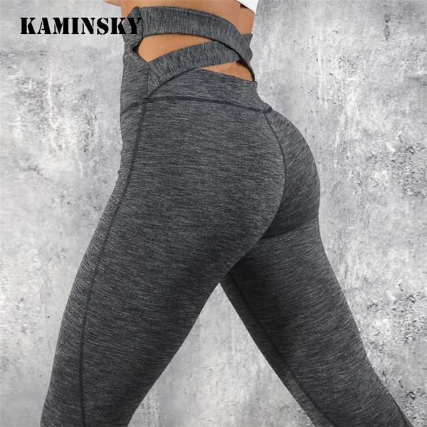kaminsky women leggings cross high waist active wear bodybuilding fitness leggings female solid sportswear push up, Black
kaminsky women leggings cross high waist active wear bodybuilding fitness leggings female solid sportswear push up, Black
