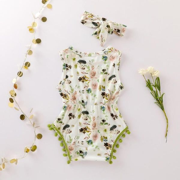 newborn baby girl floral print sleeveless bodysuits bow hair band toddler kids baby clothing, Blue
newborn baby girl floral print sleeveless bodysuits bow hair band toddler kids baby clothing, Blue