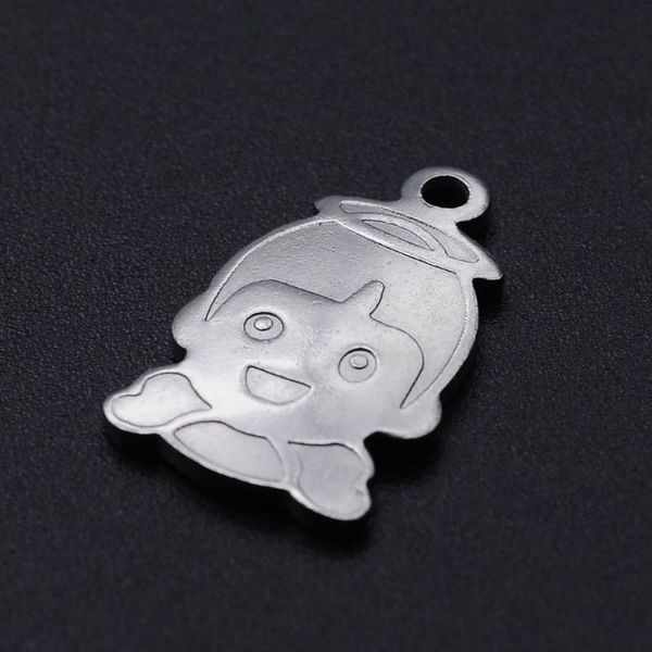 5pcs/lot 100% stainless steel angel diy charm pendant wholesale jewelry making charms never tarnish accept oem order, Bronze;silver
5pcs/lot 100% stainless steel angel diy charm pendant wholesale jewelry making charms never tarnish accept oem order, Bronze;silver