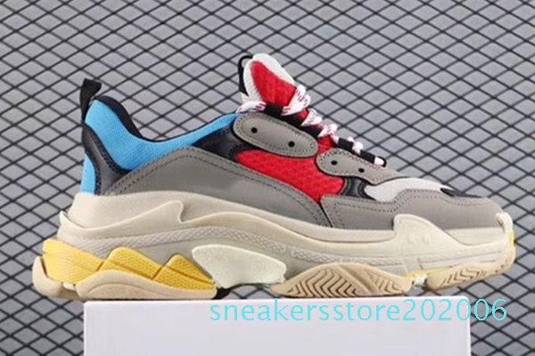 2020 fashion crystal bottom paris 17fw triple s clear sole mens designer sneakers vintage dad platform women luxury casual trainers s06, Black
2020 fashion crystal bottom paris 17fw triple s clear sole mens designer sneakers vintage dad platform women luxury casual trainers s06, Black