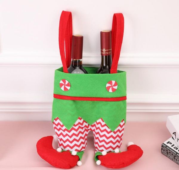 new christmas ornaments christmas red wine bottle bag gift candy bag elf gift 2pcs hot
new christmas ornaments christmas red wine bottle bag gift candy bag elf gift 2pcs hot