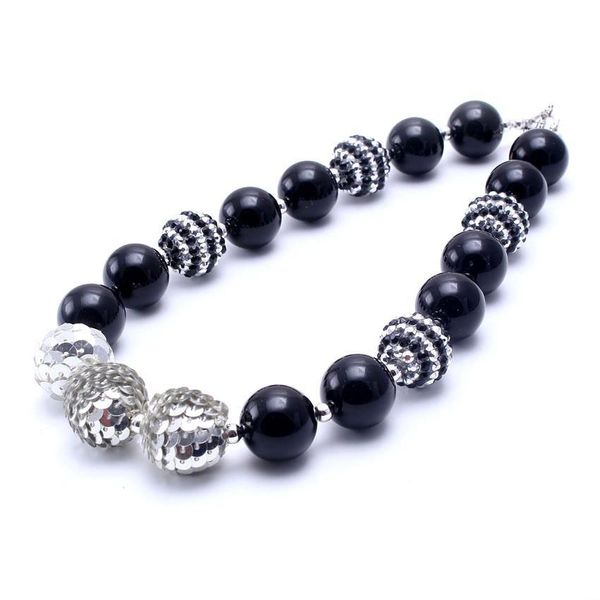 black+silver color design 2pcs necklace birthday party gift for toddlers girls beaded bubblegum baby kids chunky necklace jewelry, Red;brown
black+silver color design 2pcs necklace birthday party gift for toddlers girls beaded bubblegum baby kids chunky necklace jewelry, Red;brown