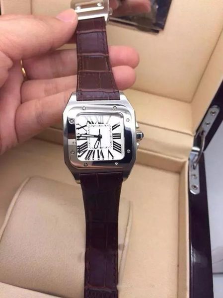 2019 hot sale women and men watches High quality SANTO series square large male table W20073X8 Roman numeral scale design Quartz watches
2019 hot sale women and men watches High quality SANTO series square large male table W20073X8 Roman numeral scale design Quartz watches