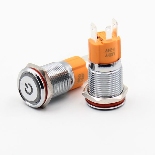 1pcs/lot 16mm metal self-locking start to swaterproof button switch led light ring with power symbol high current 10a
1pcs/lot 16mm metal self-locking start to swaterproof button switch led light ring with power symbol high current 10a