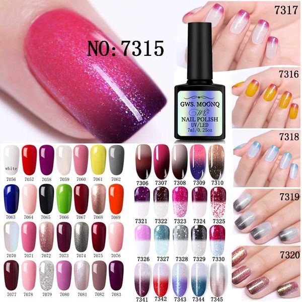 1 bottle gws moonq color changing nail gel soak off gel polish thermal temperature change nail, Red;pink
1 bottle gws moonq color changing nail gel soak off gel polish thermal temperature change nail, Red;pink