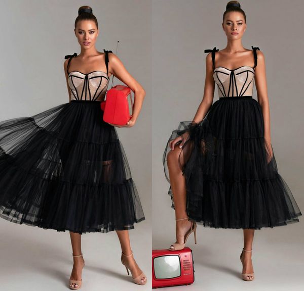 sell black evening dresses spaghetti strap sleeveless prom dress tiered tulle sweep train backless custom made party gown cheap, Black;red
sell black evening dresses spaghetti strap sleeveless prom dress tiered tulle sweep train backless custom made party gown cheap, Black;red