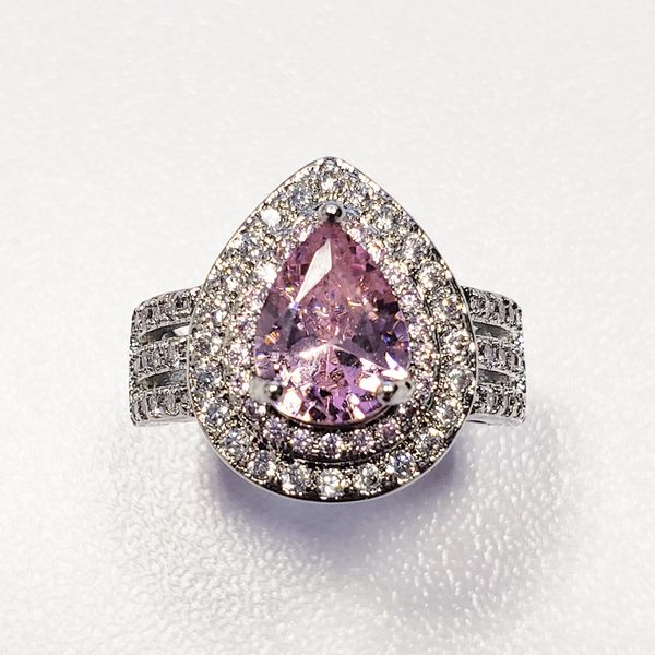 fashion pink crystal zircon water drop pear shape women rings creative three-layer zircon female engagement ring jewelry anillos, Silver
fashion pink crystal zircon water drop pear shape women rings creative three-layer zircon female engagement ring jewelry anillos, Silver
