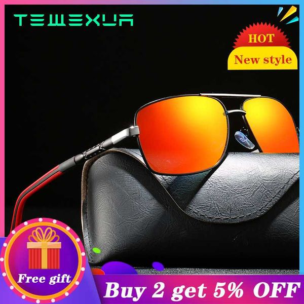 tewexua summer new style men alloy frame sunglasses square polarized mirror male sun glasses women for men uv400, White;black
tewexua summer new style men alloy frame sunglasses square polarized mirror male sun glasses women for men uv400, White;black