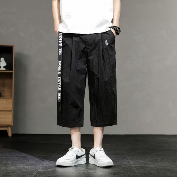 men's pants 2021 summer youth japanese solid color loose nine points fashion casual straight black m-4xl
men's pants 2021 summer youth japanese solid color loose nine points fashion casual straight black m-4xl