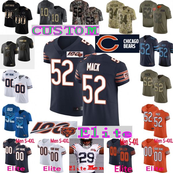 100th elite custom bear men women youth singletary montgomery urlacher roquan smith jackson long hicks ditka butkus robinson ii jersey, Black;red
100th elite custom bear men women youth singletary montgomery urlacher roquan smith jackson long hicks ditka butkus robinson ii jersey, Black;red