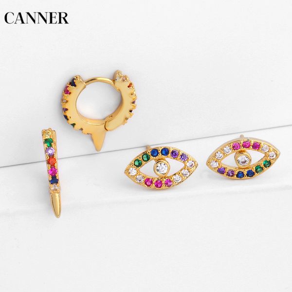 canner rainbow cz gold hoops earrings circle geometric round huggie earrings evil eye mini small loop women girl jewelry w4, Golden;silver
canner rainbow cz gold hoops earrings circle geometric round huggie earrings evil eye mini small loop women girl jewelry w4, Golden;silver