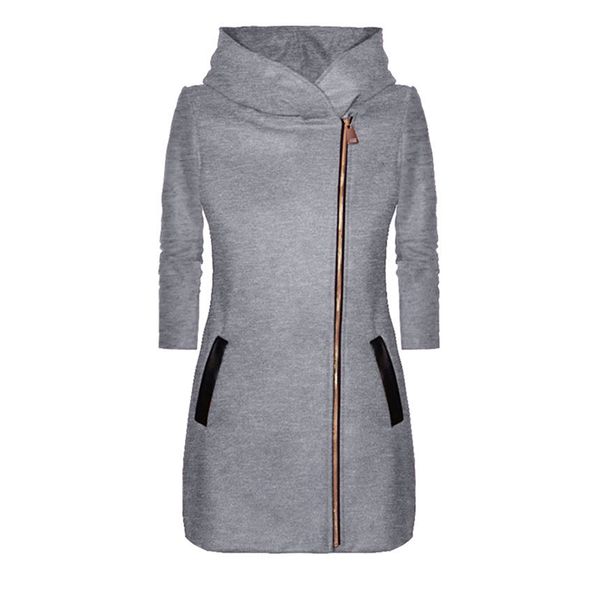 winter women coat casual warm coat long sleeve zipper hooded vintage retro ladies overcoat, Black;brown
winter women coat casual warm coat long sleeve zipper hooded vintage retro ladies overcoat, Black;brown