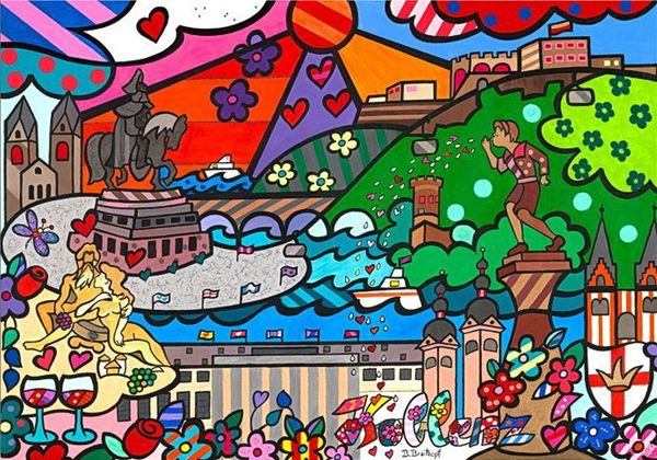 bettina breitkopf pop art collage koblenz total bunt home decor handpainted &hd print oil painting on canvas wall art canvas picture 191230
bettina breitkopf pop art collage koblenz total bunt home decor handpainted &hd print oil painting on canvas wall art canvas picture 191230