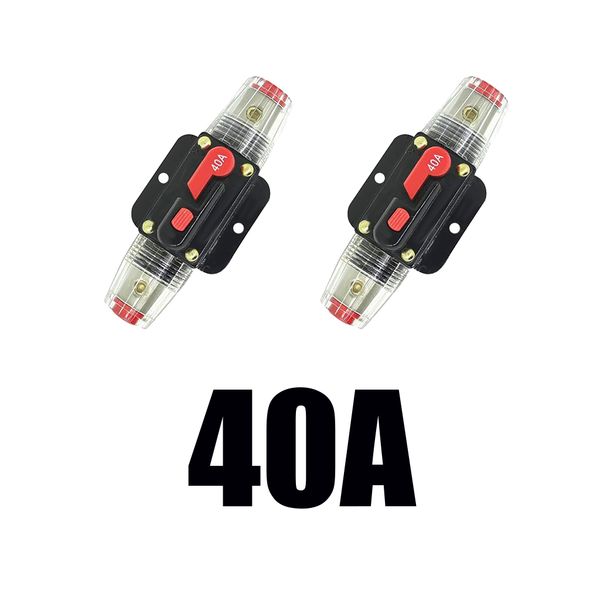 2xwaterproof solar system car inline circuit breaker reset fuse inverter 40a
2xwaterproof solar system car inline circuit breaker reset fuse inverter 40a