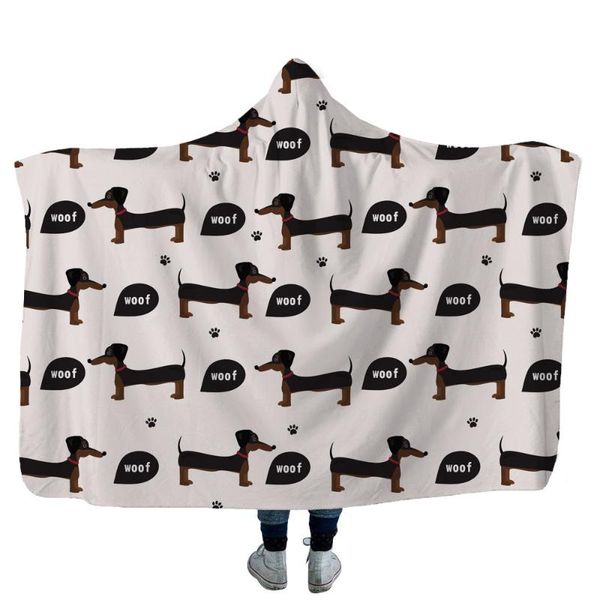 dachshund 3d printing throw hooded blanket wearable warm fleece bedding office quilts soft adults travel 14
dachshund 3d printing throw hooded blanket wearable warm fleece bedding office quilts soft adults travel 14