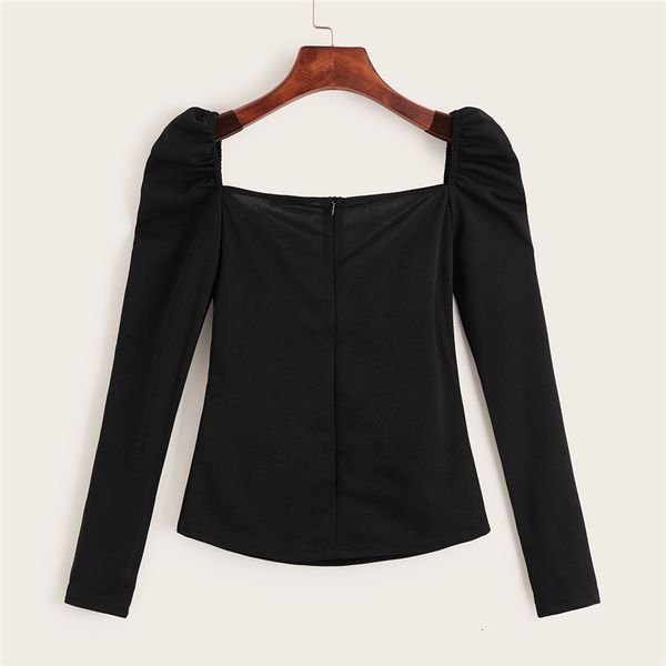 женщины блуза дамы дизайнер tops black sexy zip puff рукавом встроенная broadcloth wrap блуза женщины solid top spring club street блузы, White
женщины блуза дамы дизайнер tops black sexy zip puff рукавом встроенная broadcloth wrap блуза женщины solid top spring club street блузы, White