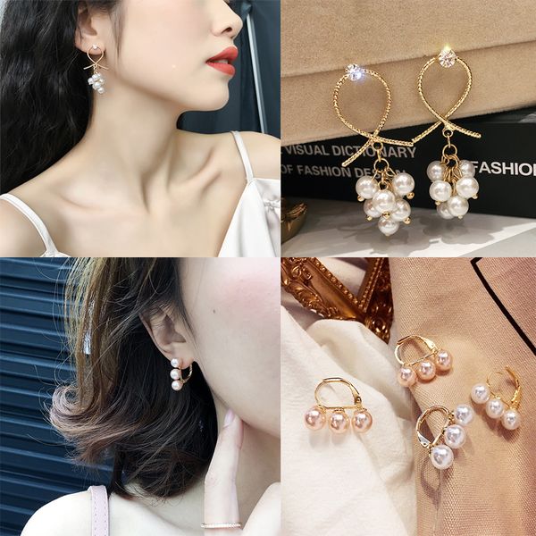 new arrival different style imitation pearl earrings for women korean earrings 2019 lady prom evening party gifts cel467, Golden;silver
new arrival different style imitation pearl earrings for women korean earrings 2019 lady prom evening party gifts cel467, Golden;silver