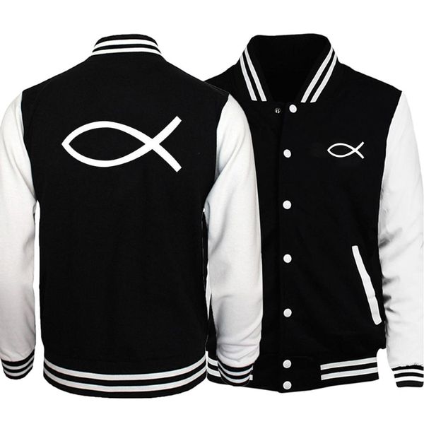 new fashion jesus fish baseball jacket mens funny autumn baseball jacket hip hop sportswear casual streetwear men coat, Black;brown
new fashion jesus fish baseball jacket mens funny autumn baseball jacket hip hop sportswear casual streetwear men coat, Black;brown