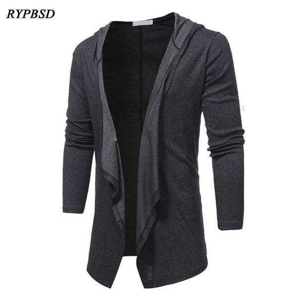 new 2019 spring jacket man fashion v neck shawl collar long cardigan jacket men black grey solid color casual hooded cloak men, Black;brown
new 2019 spring jacket man fashion v neck shawl collar long cardigan jacket men black grey solid color casual hooded cloak men, Black;brown