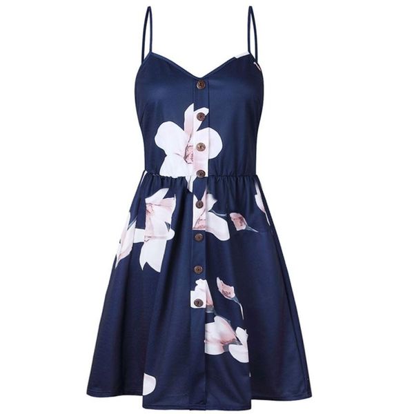 summer women party dress 2018 elegant floral print button spagetti strap boho dresses v neck vintage mini dress women clothes, Black;gray
summer women party dress 2018 elegant floral print button spagetti strap boho dresses v neck vintage mini dress women clothes, Black;gray