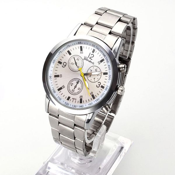 men watch analog quartz leisure sports business steel strip orologi uomo reloj hombre marca de lujo erkek saati montre homme2019, Slivery;brown
men watch analog quartz leisure sports business steel strip orologi uomo reloj hombre marca de lujo erkek saati montre homme2019, Slivery;brown