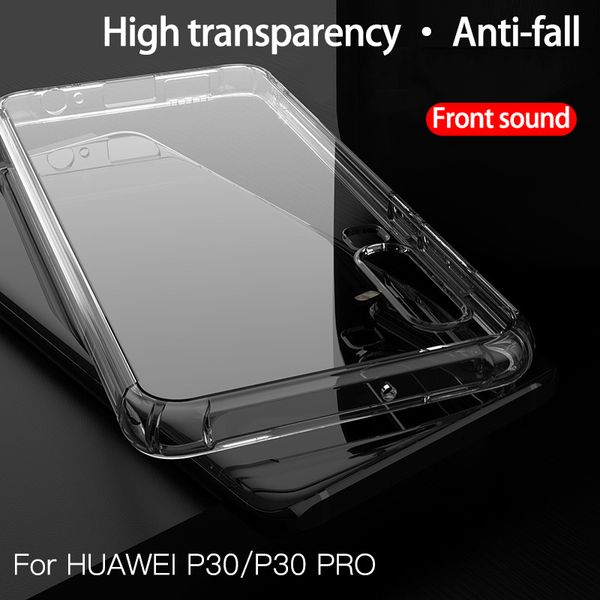 for huawei p30 pro phone case front sound hole phone case airbag drop prevention transparent tpu soft protection cover
for huawei p30 pro phone case front sound hole phone case airbag drop prevention transparent tpu soft protection cover
