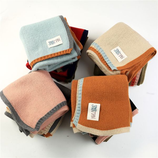 Knitting Wool Scarf Solid Color Labeling Spelling Color Scarf Thickening Keep Warm Student Lovers Joker Scarf
Knitting Wool Scarf Solid Color Labeling Spelling Color Scarf Thickening Keep Warm Student Lovers Joker Scarf