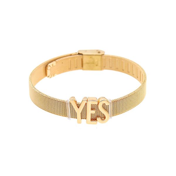 keeper group combine bracelet yes english stainless steel watchband, Golden;silver 
keeper group combine bracelet yes english stainless steel watchband, Golden;silver