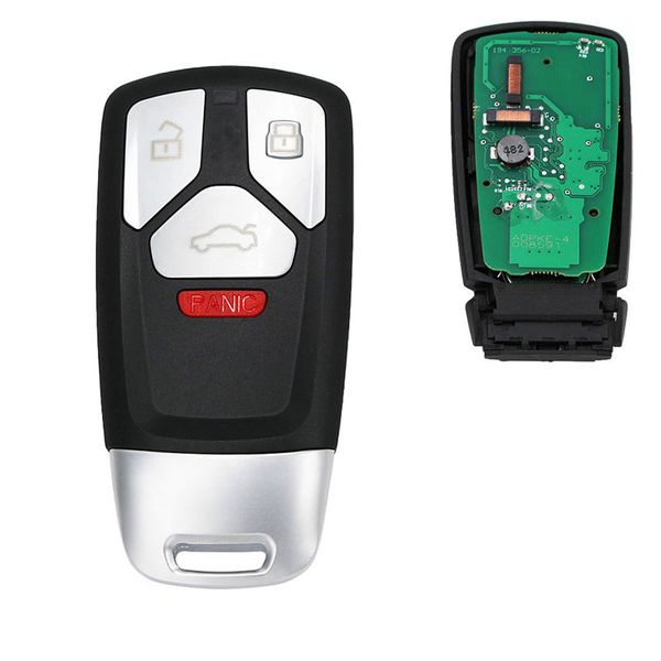 4buttons keyless go smart remote key fob 315mhz 433mhz for tt a4 a5 q7 2016 2017 2018 -up 4m0 959 754 ak /aq /af
4buttons keyless go smart remote key fob 315mhz 433mhz for tt a4 a5 q7 2016 2017 2018 -up 4m0 959 754 ak /aq /af