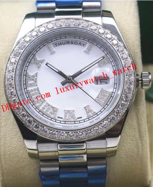 latest version 11 style luxury watches mens platinum silver gold diamond bezel roman numerals automatic fashion men's watch wristwatch, Slivery;brown
latest version 11 style luxury watches mens platinum silver gold diamond bezel roman numerals automatic fashion men's watch wristwatch, Slivery;brown
