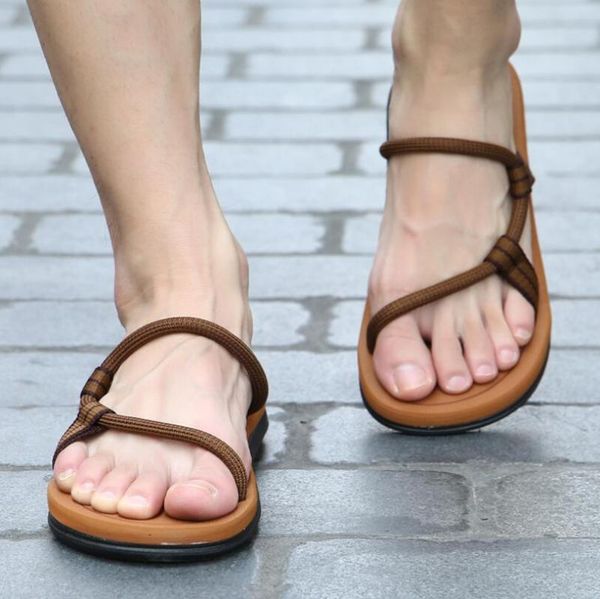 2020 new sandals men belt summer casual beach sandals lovers' summer shoes slip-on flat flip flops eur 36-45, Black
2020 new sandals men belt summer casual beach sandals lovers' summer shoes slip-on flat flip flops eur 36-45, Black